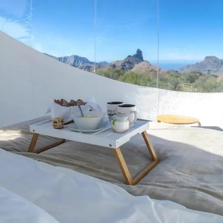 Luxe tent Bubbletent Canarias Finca La Isa