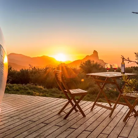 Bubbletent Canarias Finca La Isa Luxe tent Tejeda (Gran Canaria)