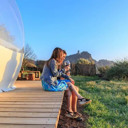 Luxe tent Bubbletent Canarias Finca La Isa Tejeda (Gran Canaria)